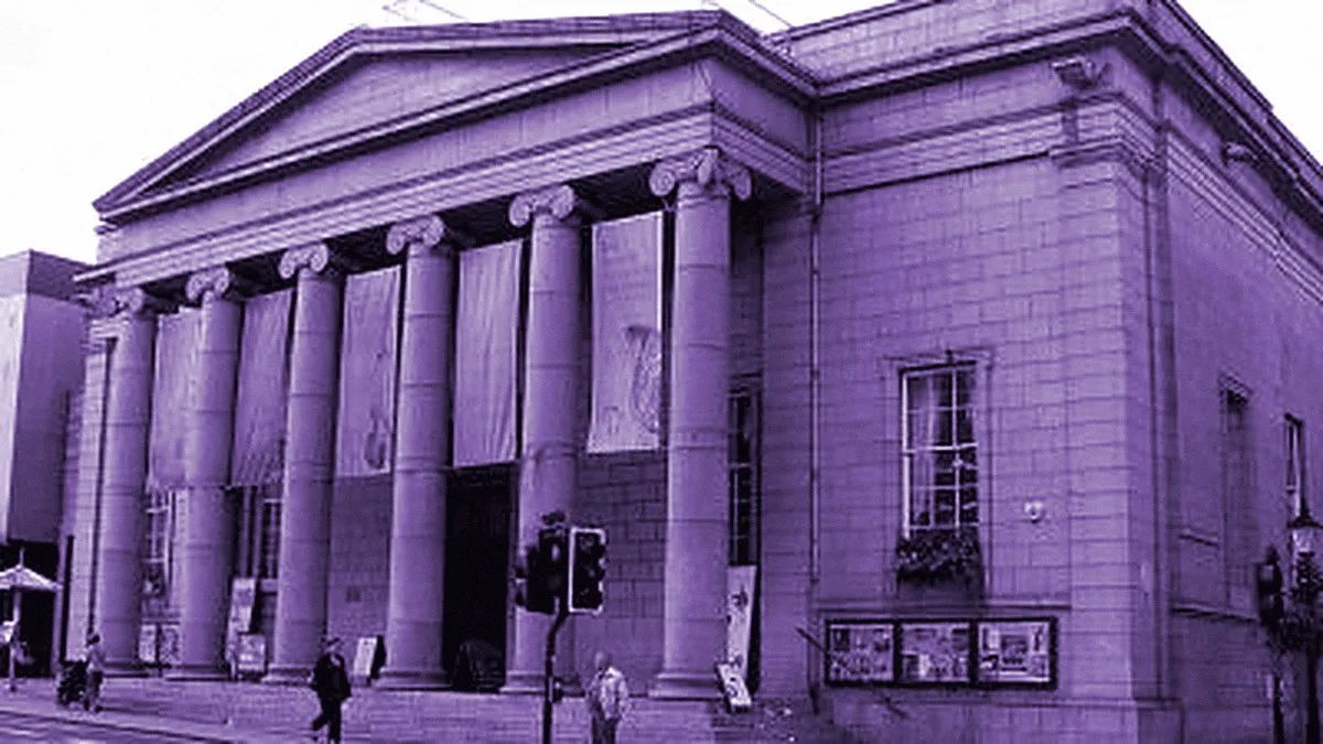 Aberdeen, United Kingdom — panoramic view of Aberdeen Music Hall