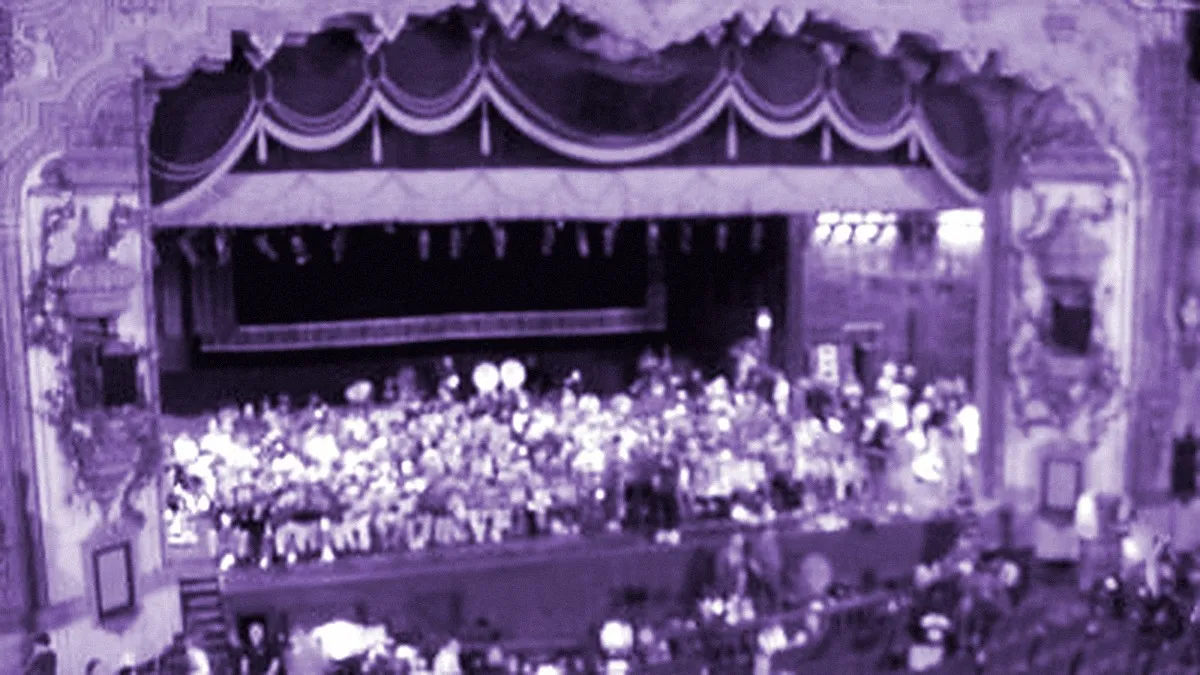 Akron, United States — panoramic view of Akron Civic Theatre