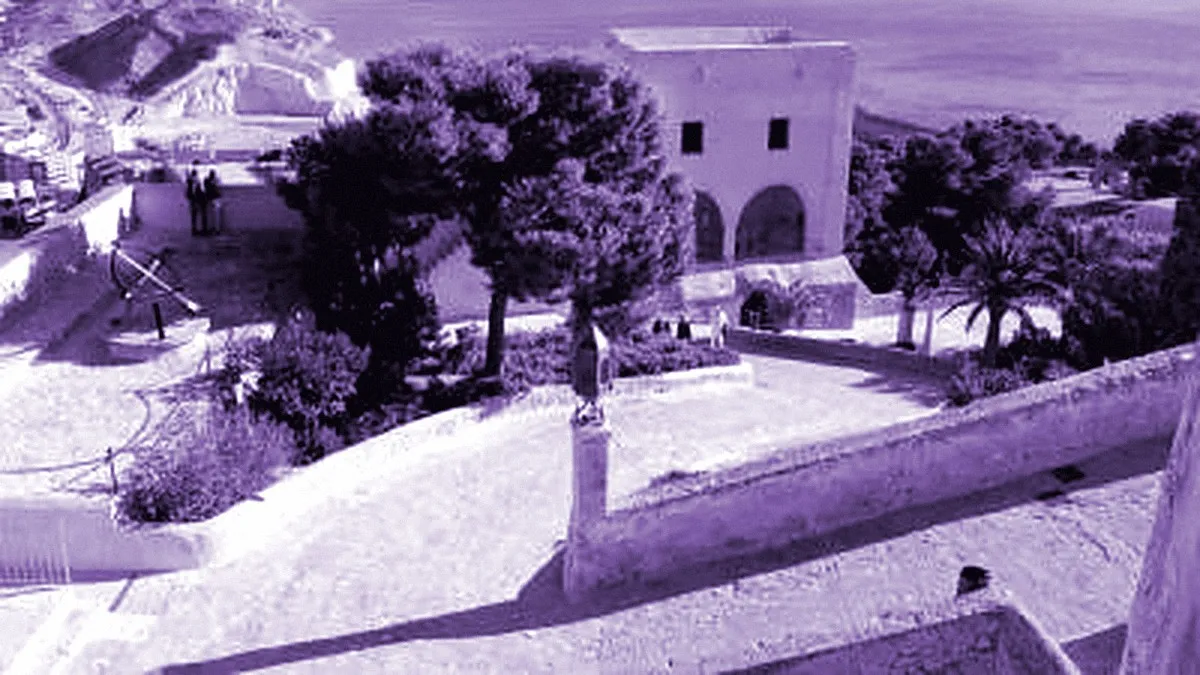 Alicante, Spain — panoramic view of Santa Bárbara Castle