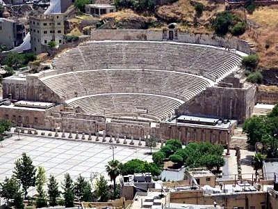Roman Theatre, a Roman theatre in Amman, Jordan