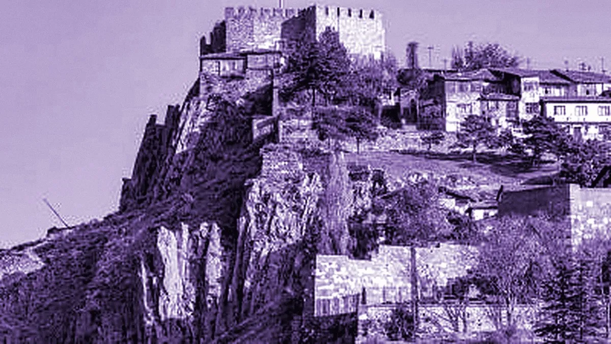 Ankara, Turkey — panoramic view of Ankara Citadel
