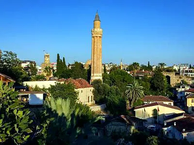 Yivli Minaret Mosque, a mosque in Antalya, Turkey