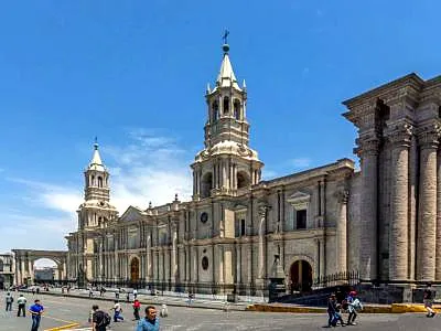 Cathedral of Arequipa, a cathedral in Arequipa, Peru