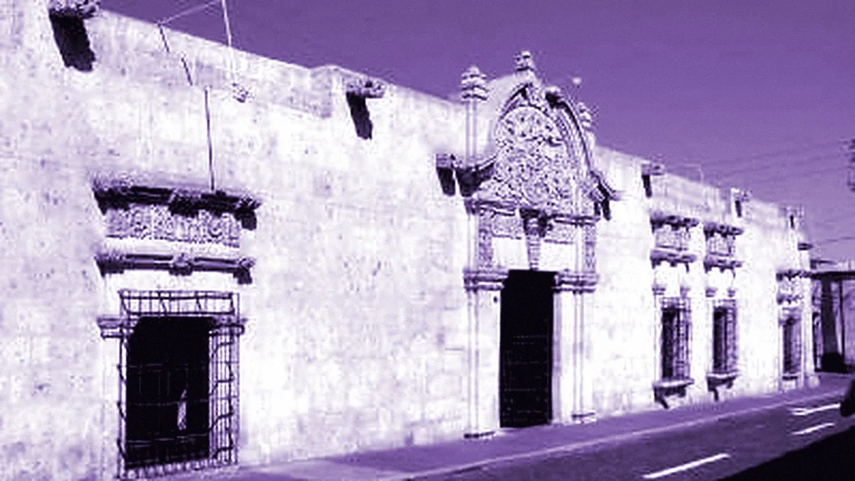 Arequipa, Peru — panoramic view of House of the Mulberry Tree