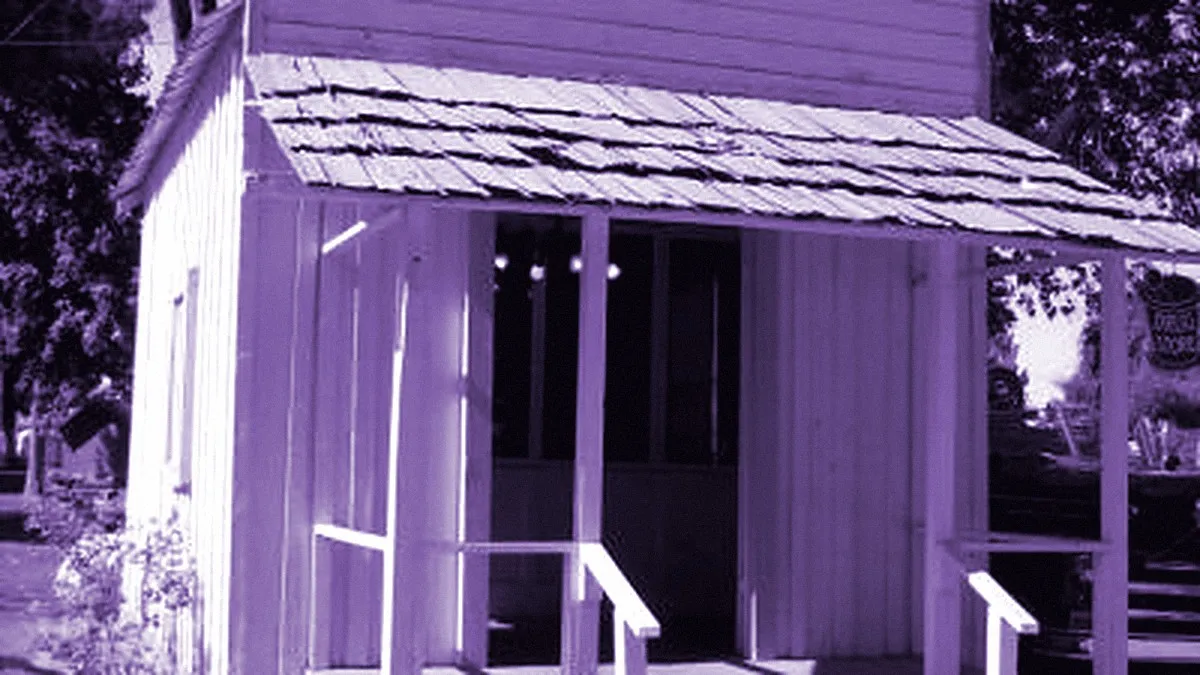 Bakersfield, United States — panoramic view of Pioneer Village