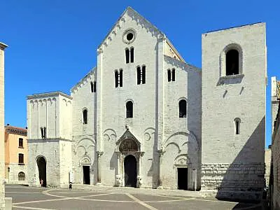Basilica San Nicola (Basilica of Saint Nicholas), a basilica in Bari, Italy