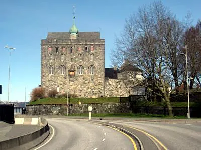 Bergenhus Fortress and Rosenkrantz Tower, a tower in Bergen, Norway
