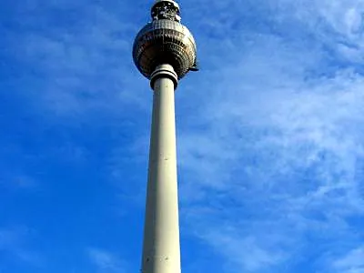 Fernsehturm (TV Tower), a tower in Berlin, Germany