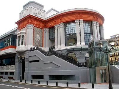 Mercado de la Ribera (Ribera Market), a market in Bilbao, Spain