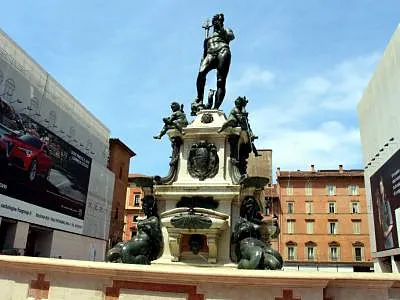 Fontana del Nettuno (Fountain of Neptune), a fountain in Bologna, Italy