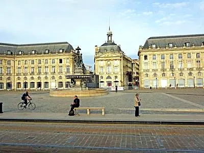 Place de la Bourse (Stock Exchange Square), a square in Bordeaux, France