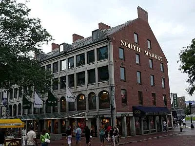 Faneuil Hall Marketplace, a market in Boston, United States