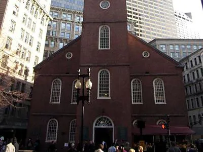 Old North Church, a church in Boston, United States