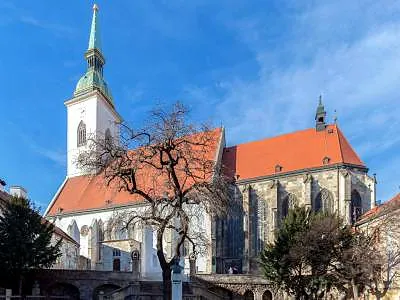 St. Martin's Cathedral, a cathedral in Bratislava, Slovakia