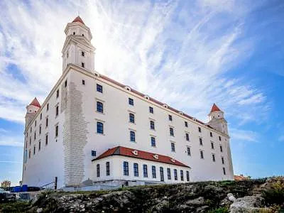 Bratislava Castle, a castle in Bratislava, Slovakia