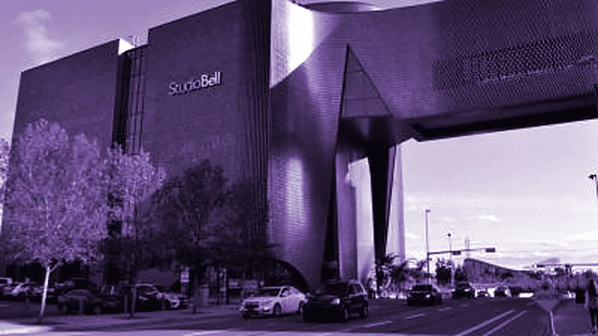 Calgary, Canada — panoramic view of Studio Bell - National Music Centre