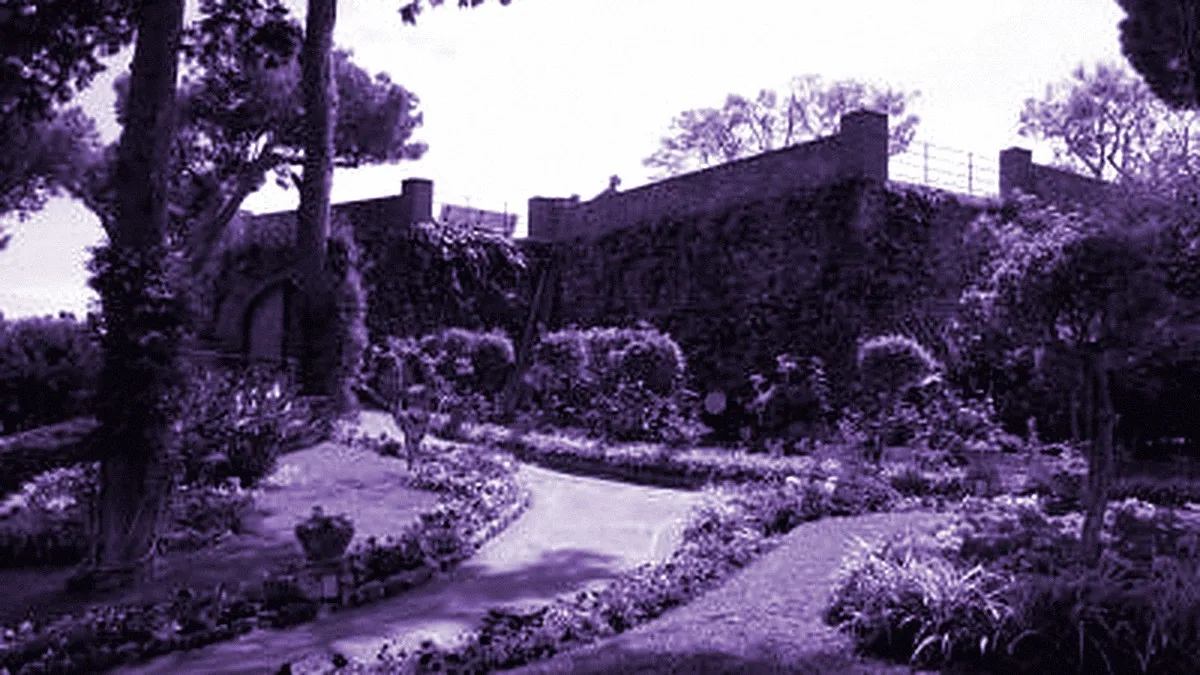 Capri, Italy — panoramic view of The Gardens of Augustus