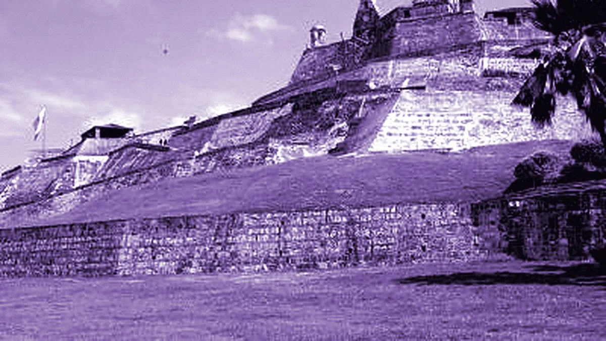 Cartagena, Colombia — panoramic view of San Felipe de Barajas Castle