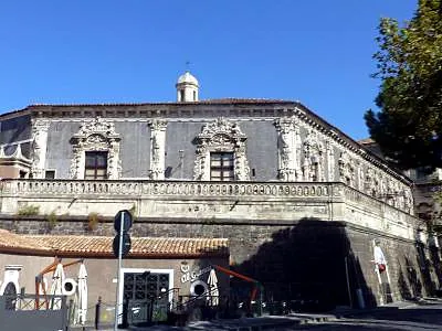 Palazzo Biscari (Biscari Palace), a palace in Catania, Italy