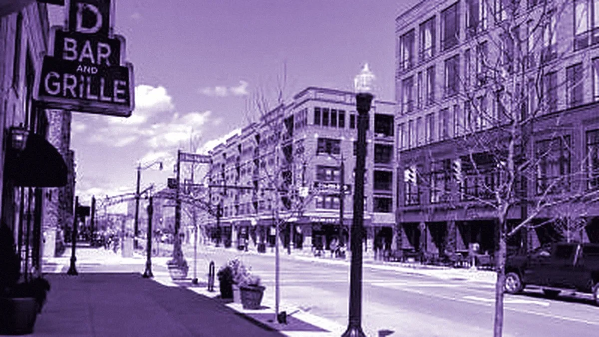 Columbus, United States — panoramic view of Short North Arts District
