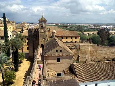 Alcazar de los Reyes Cristianos (Castle of the Christian Monarchs), a castle in Córdoba, Spain