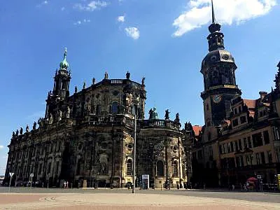Katholische Hofkirche (Catholic Church), a church in Dresden, Germany