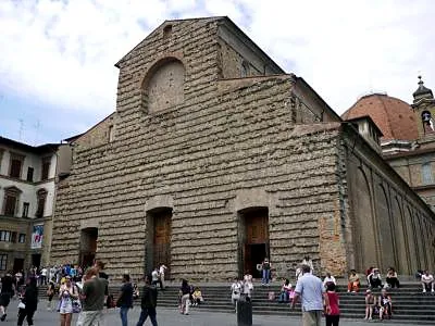 Basilica di San Lorenzo (Basilica of St. Lawrence), a basilica in Florence, Italy