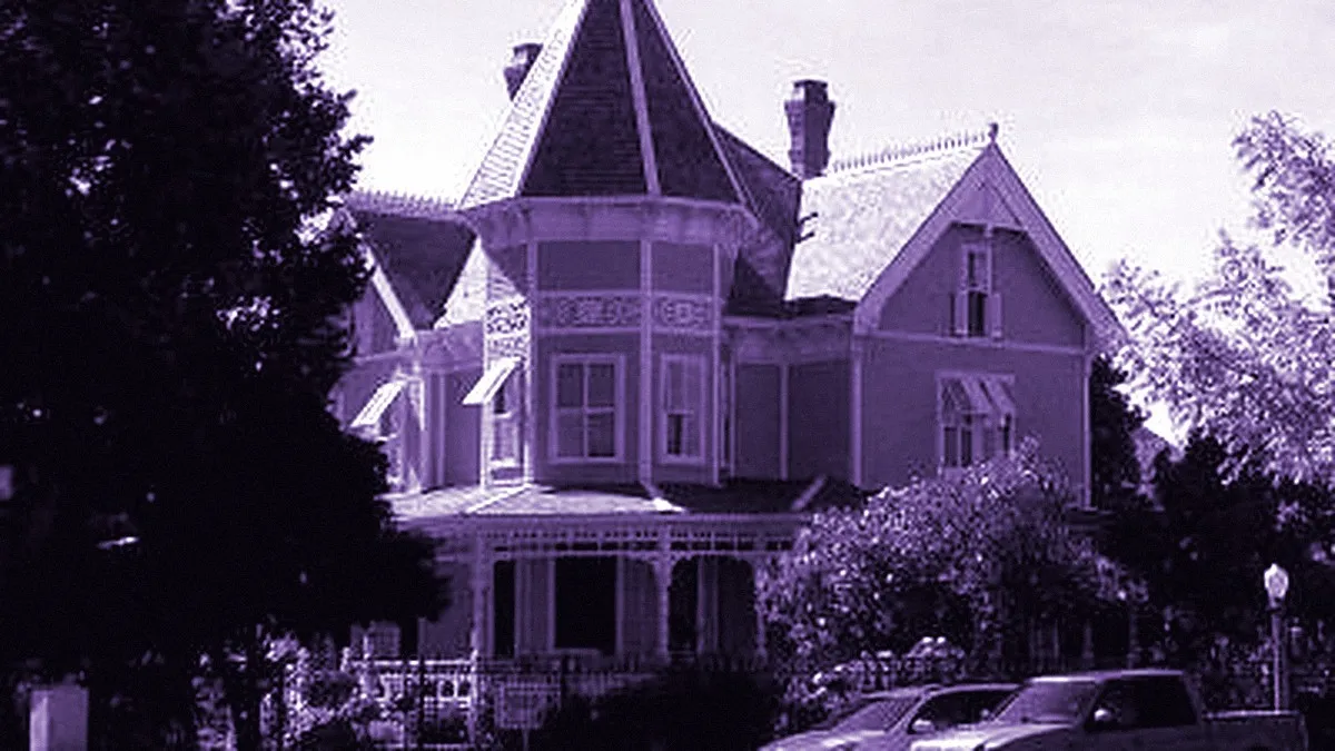 Fresno, United States — panoramic view of Meux Home Museum