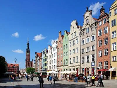 Long Market Square, a square in Gdańsk, Poland