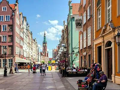 Ulica Długa (Long Street), a street in Gdańsk, Poland