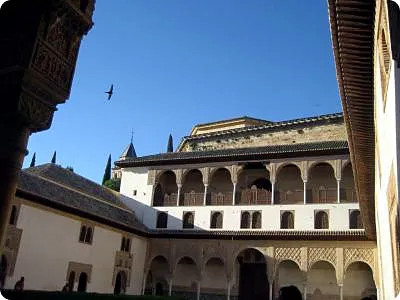 The Nasrid Royal Palaces, a landmark in Granada, Spain