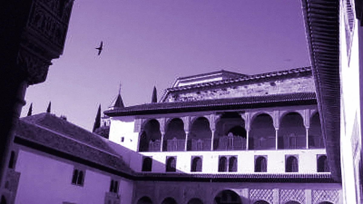 Granada, Spain — panoramic view of The Nasrid Royal Palaces