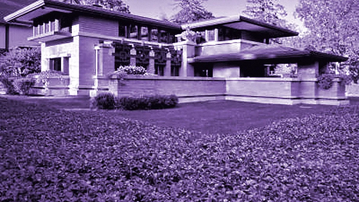 Grand Rapids, United States — panoramic view of Meyer May House