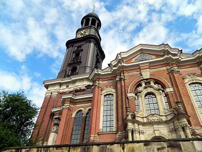 St. Michaelis Church, a church in Hamburg, Germany