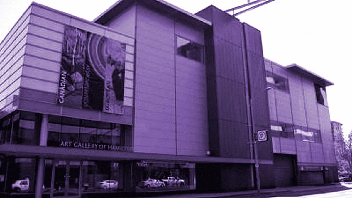 Hamilton, Canada — panoramic view of Art Gallery of Hamilton