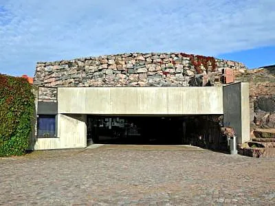 Temppeliaukio Rock Church, a church in Helsinki, Finland