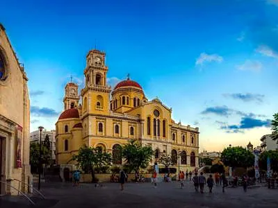 Agios Minas Cathedral, a cathedral in Heraklion, Greece