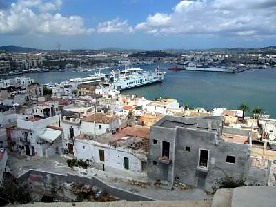 Puerto de Ibiza (Port of Ibiza), a port in Ibiza, Spain