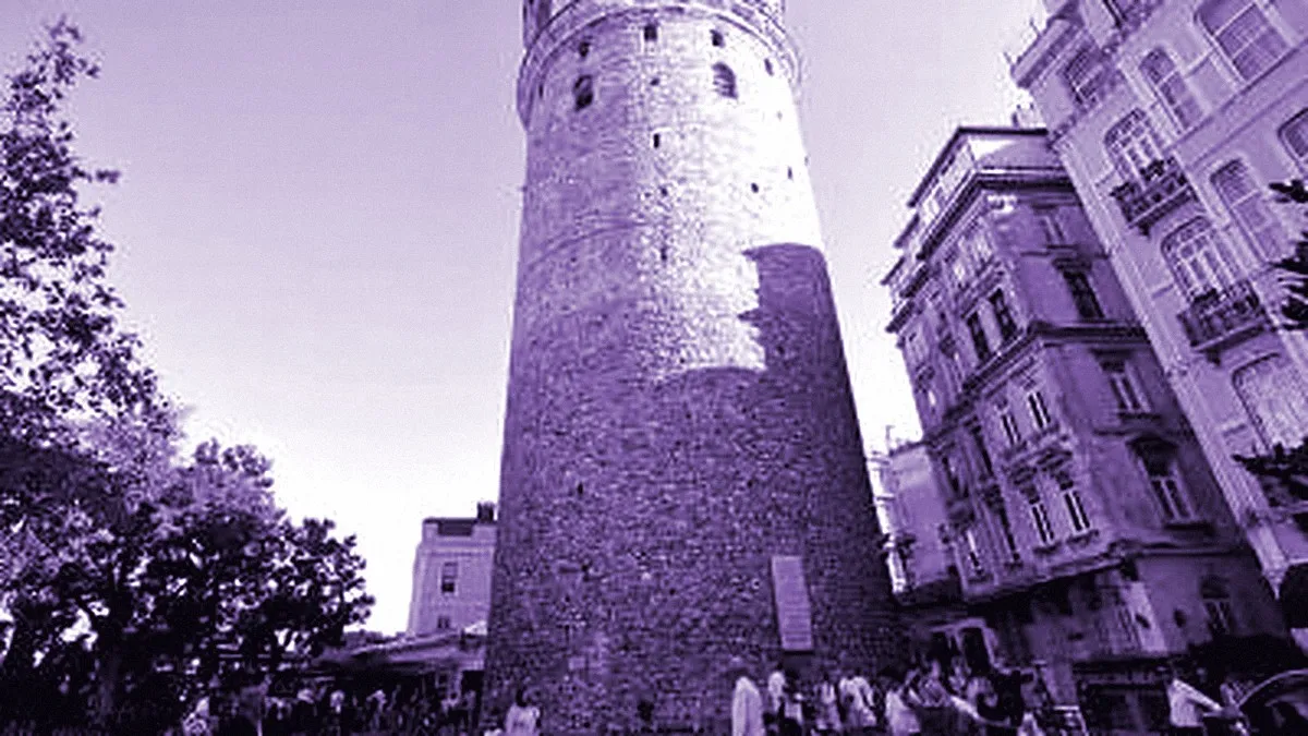 İstanbul, Turkey — panoramic view of Galata Tower