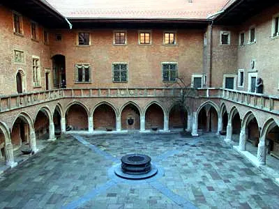 Collegium Maius (Great College), a university in Kraków, Poland