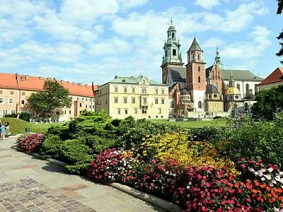 Wawel Royal Castle, a castle in Kraków, Poland