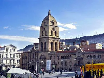 Iglesia de San Francisco (San Francisco Church), a church in La Paz, Bolivia