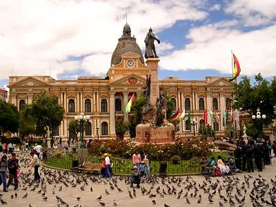Plaza de Murillo (Murillo Square), a square in La Paz, Bolivia