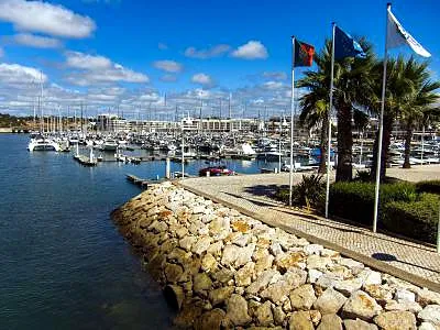 Marina de Lagos ( Lagos Marina), a marina in Lagos, Portugal