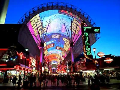 Fremont Street Experience, a street in Las Vegas, United States