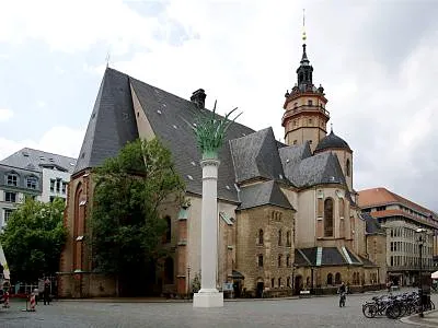 Nikolaikirche (St. Nicholas Church), a church in Leipzig, Germany