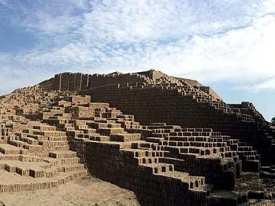 Huaca Pucllana Archaeological Site, an archaeological site in Lima, Peru