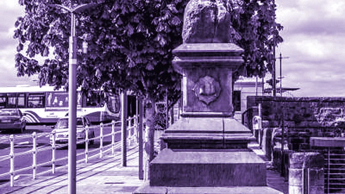 Limerick, Ireland — panoramic view of The Treaty Stone