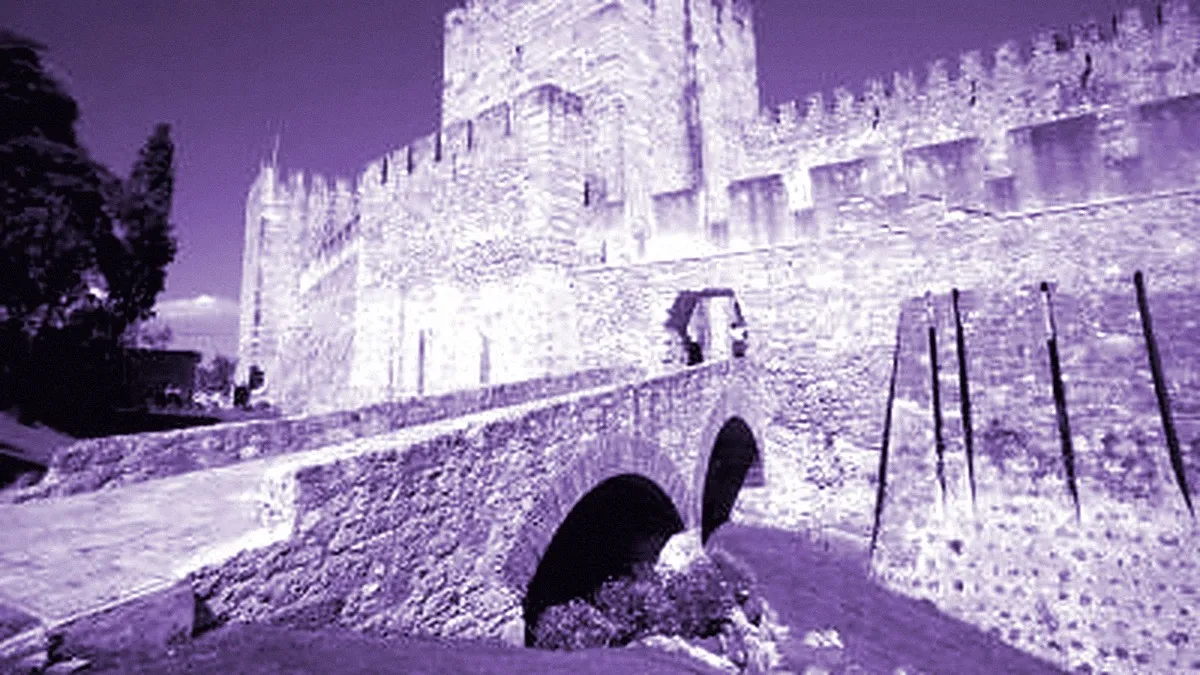 Lisbon, Portugal — panoramic view of Saint George's Castle