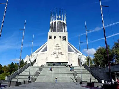Liverpool Metropolitan Cathedral, a cathedral in Liverpool, United Kingdom